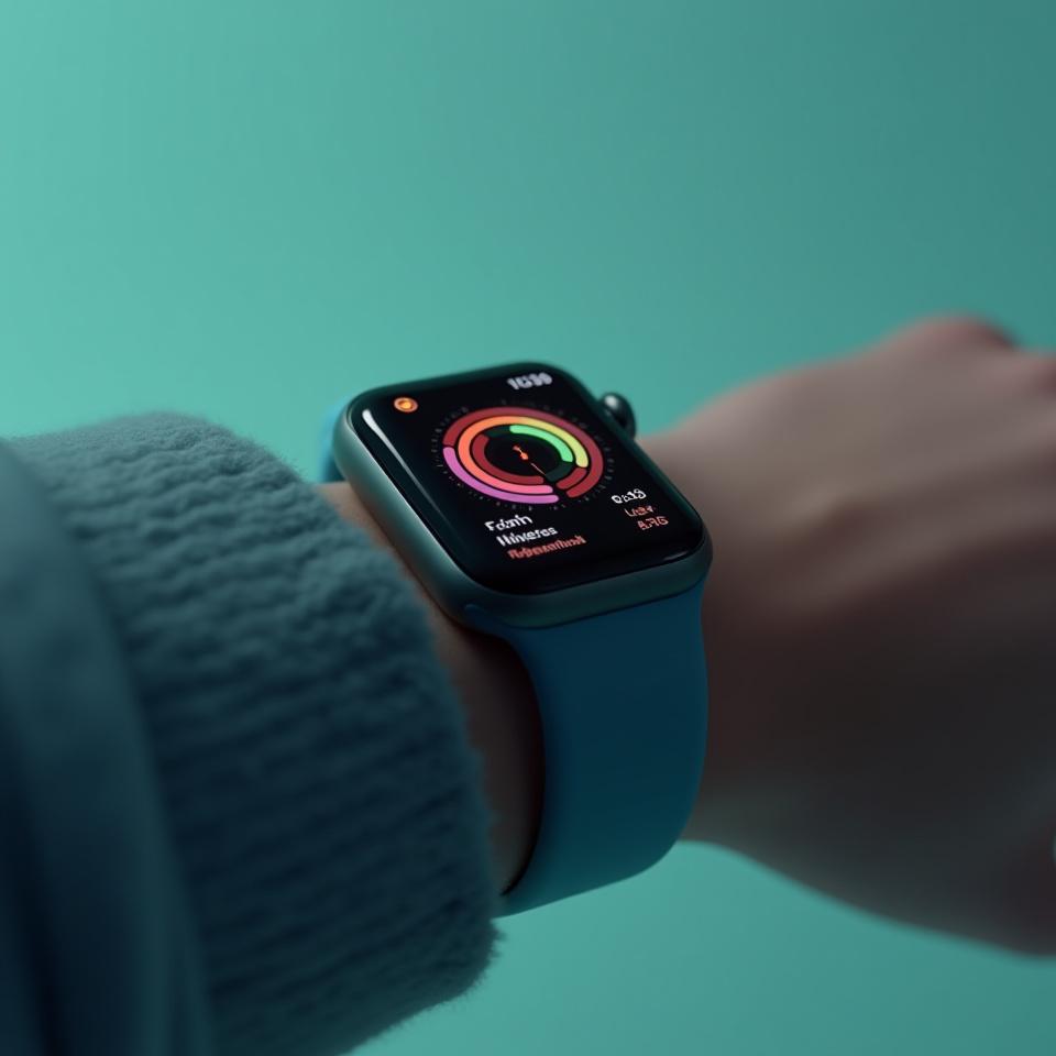 Apple Watch wearable app development with health and productivity features